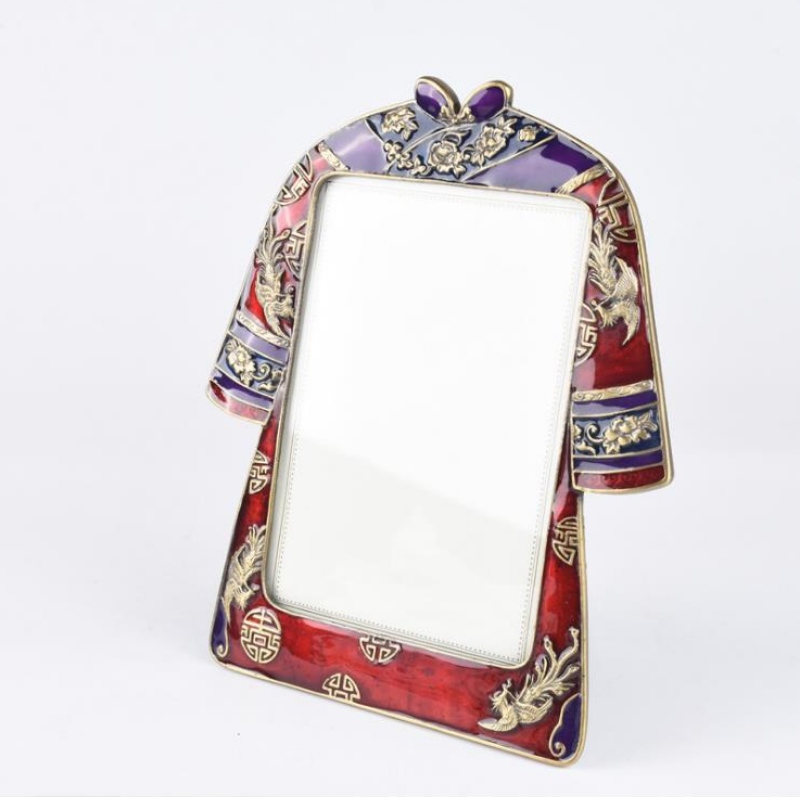 Bộ ảnh ảnh kim loại sáng tạo bảng trang trí khung ảnh tự động màu tráng lệ điển hình phòng thu ảnh bảng ảnh