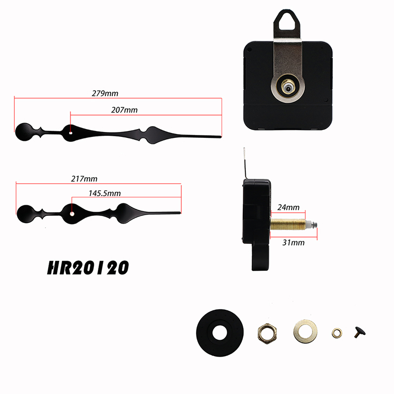 Bước súng lục khối I trục đồng hồ di chuyển và tay đồng hồ nhấc chân