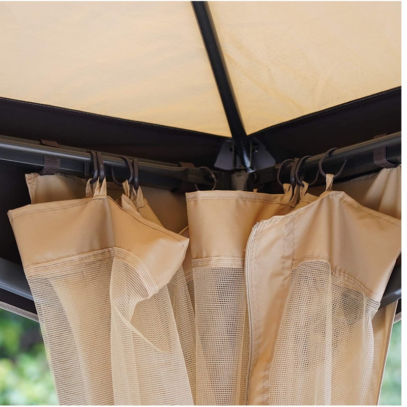 Cửa ngoài trên cao gấp đôi với thanh chấm mềm