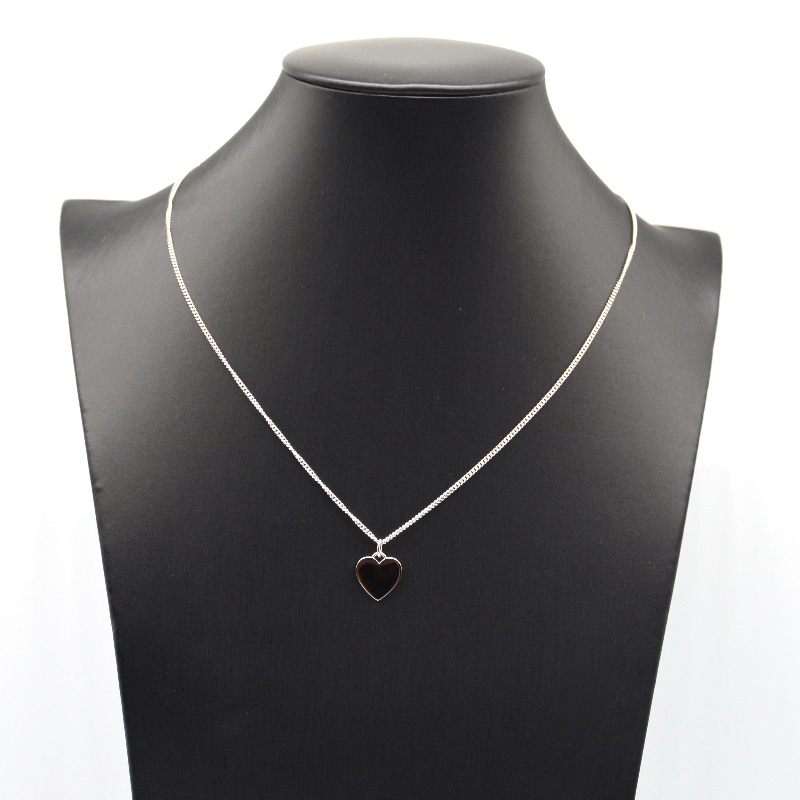 Mặt dây chuyền hình trái tim bằng thép không gỉ rfbnck0177