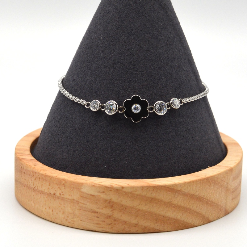 Vòng tay hoa thép không gỉ rfbbg1778