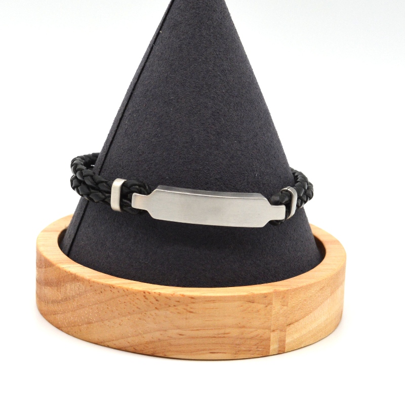 Đồ phụ tùng thép, vòng tay da, nổi g1223