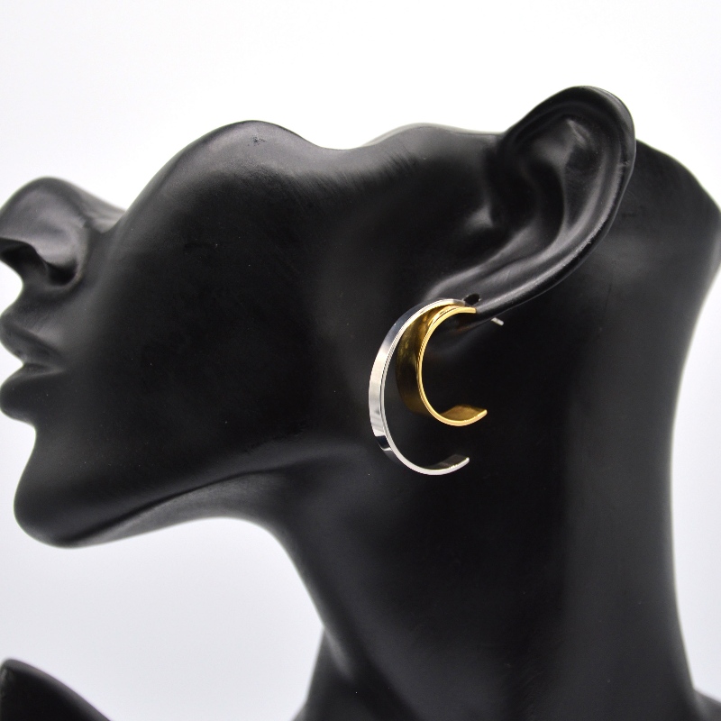 Thép Thép vuông C- loại Earring perfbeatri155
