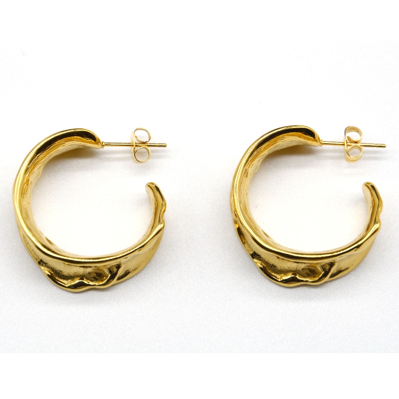 Thép Thép vuông C- loại Earring perbeary88