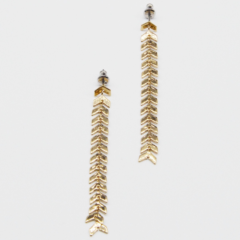 Bông tai kim loại thép