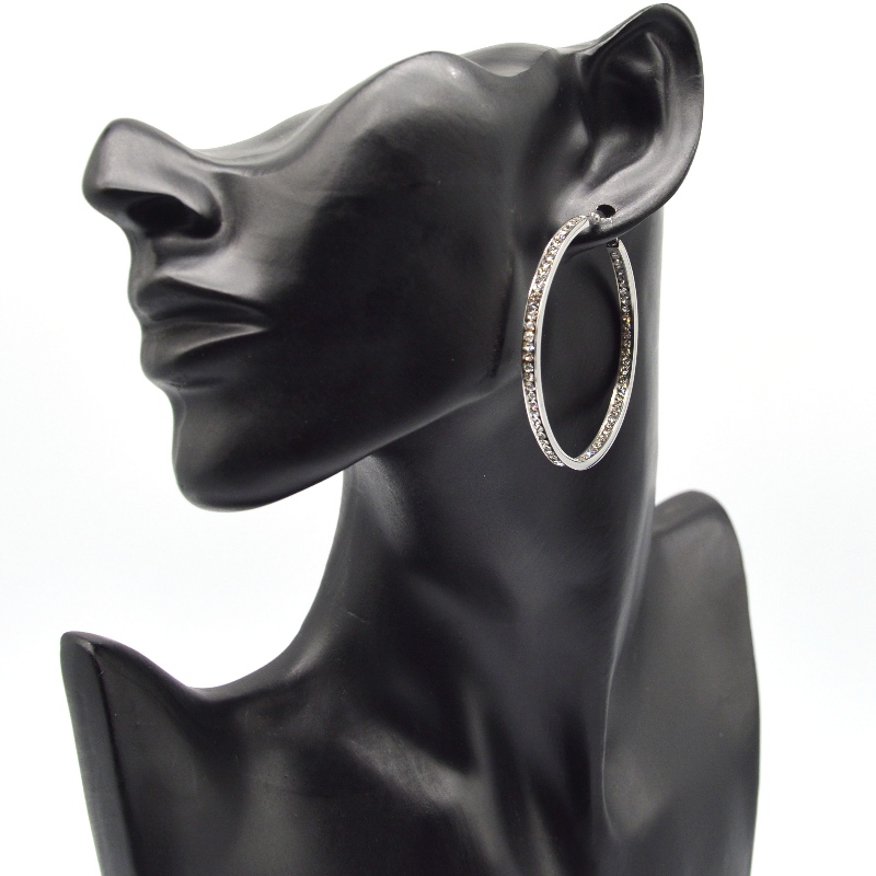 Trang sức thời trang, thép không rỉ, bông tai thép không rỉ, kim cương, Name