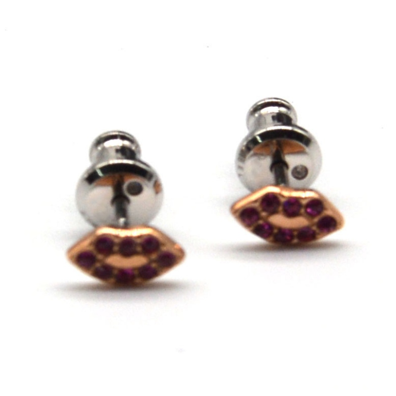 Trang sức thời trang, thép không rỉ, bông tai thép không rỉ, kim cương, Name