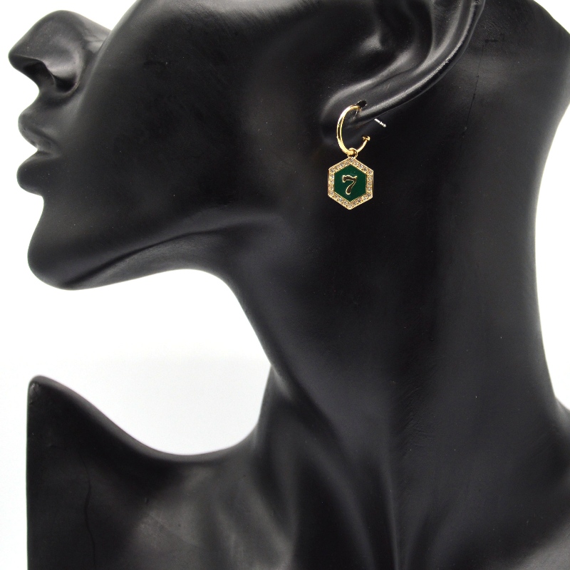 Trang sức thời trang, thép không rỉ, bông tai thép không rỉ, kim cương, Name