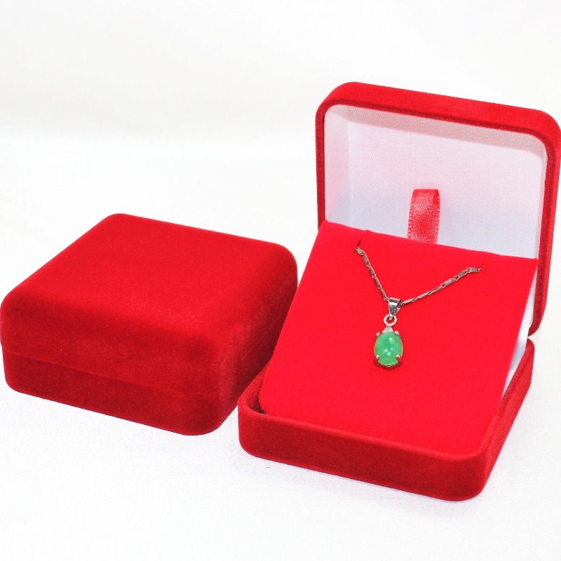 Hàng D-17 hình tròn của Velvet Box for pedant, coin... huy hiệu, mm.65*68*29, tạ về 40g.