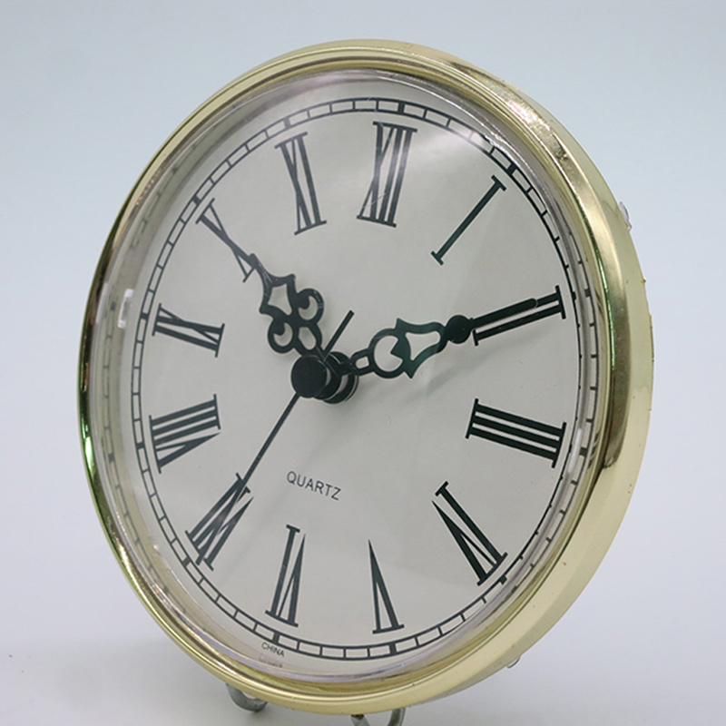 Trung Quốc cỡ 110mm Vàng La Mã đồng hồ cổ điển