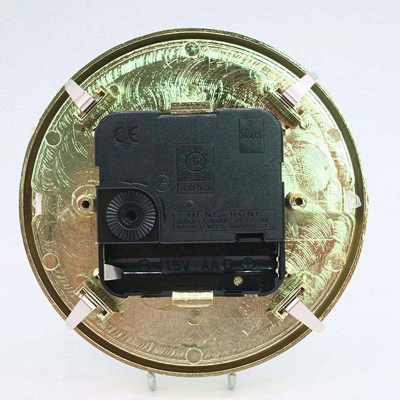 Trung Quốc cỡ 110mm Vàng La Mã đồng hồ cổ điển