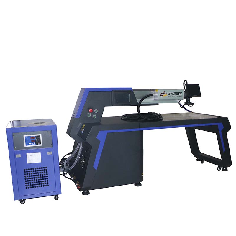 Thép không gỉ Tấm mạ kẽm Quảng cáo LED ngoài trời Dấu hiệu quảng cáo Cầm tay YAG Kênh Letter Máy hàn Laser