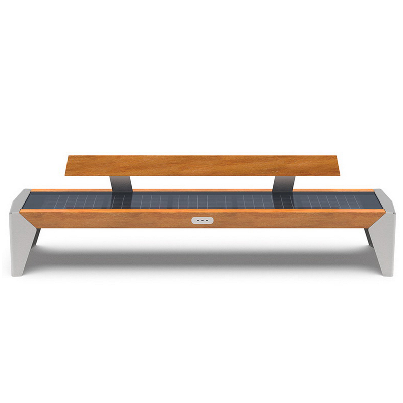 Bộ sạc USB thông minh Wifi Ghế băng năng lượng mặt trời lớn hơn cho công viên