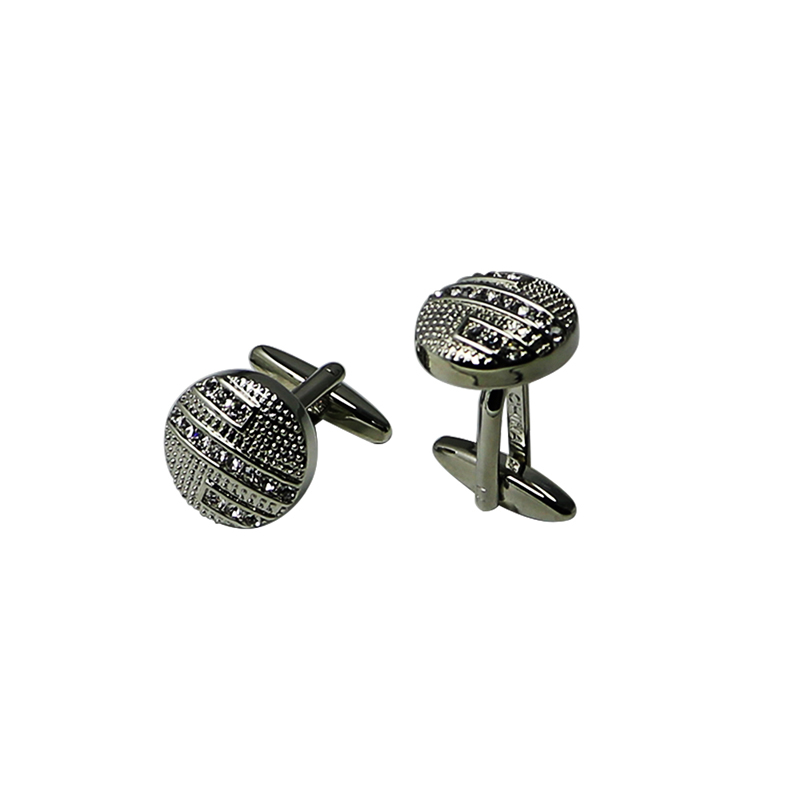 Sọc Crystal Cool Suit Cuff Links