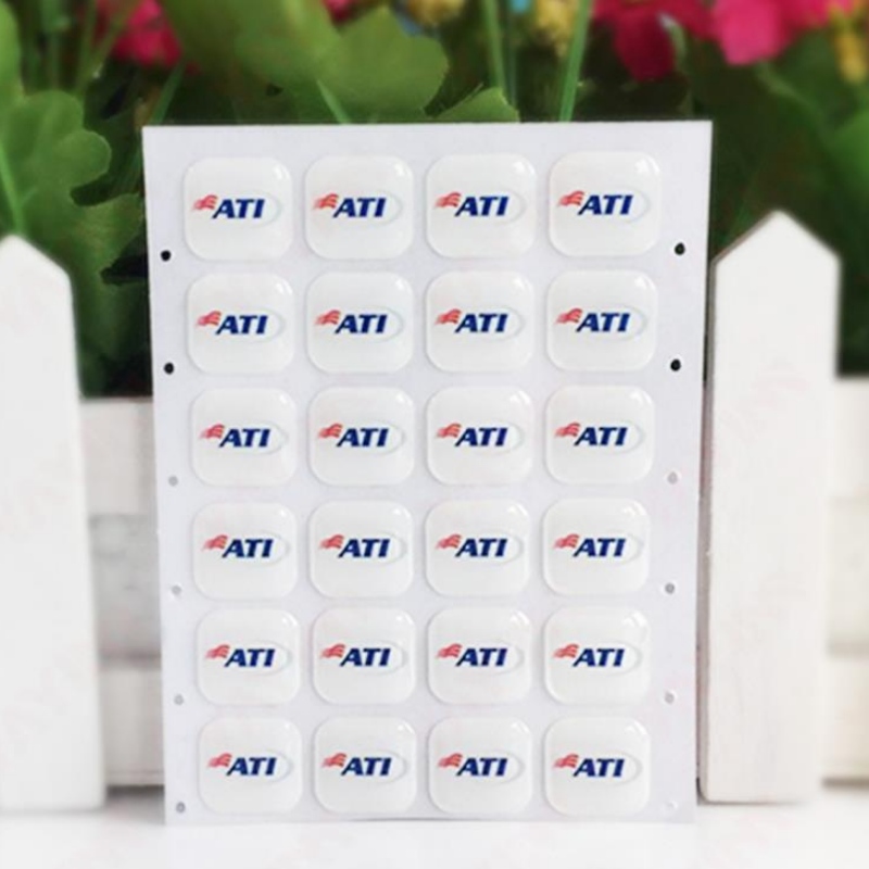 Nhà sản xuất Nhãn dán nhỏ giọt, nhãn nhựa PVC trong suốt nhỏ giọt, tự dính nhãn nhựa quá trình tùy chỉnh