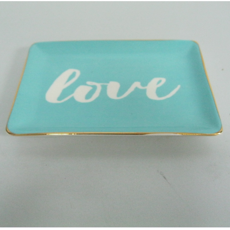 Trung tâm thực phẩm mạ vàng Rimmed Dịch vụ Thức ăn Plate Derocation Plate 4'x5.75'x0.6'