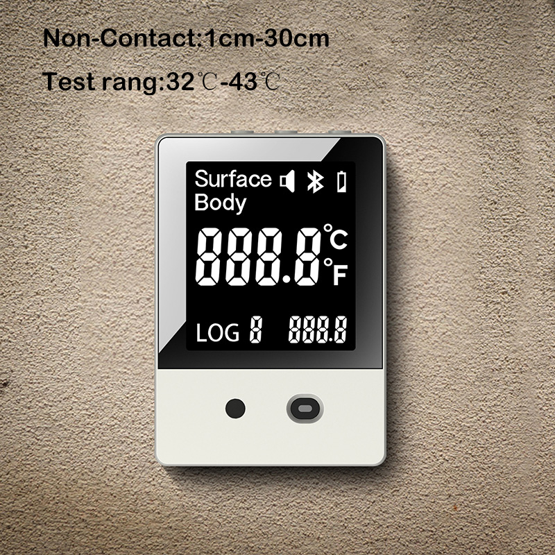 Máy đo nhiệt độ thông minh Máy quét nhiệt độ tám ngôn ngữ