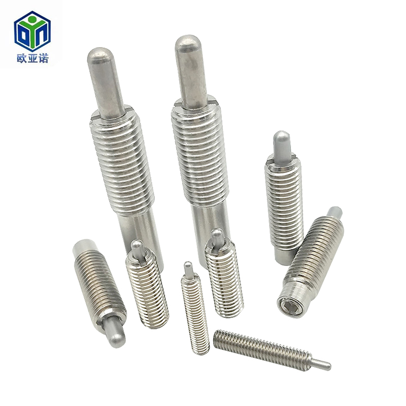 Pít tông lò xo chính xác cao cấp bằng thép không gỉ với răng Định vị vít bóng