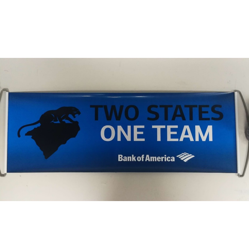 Tự chọn the Logo Hand Held Roller Banner- Panther 24x6CM