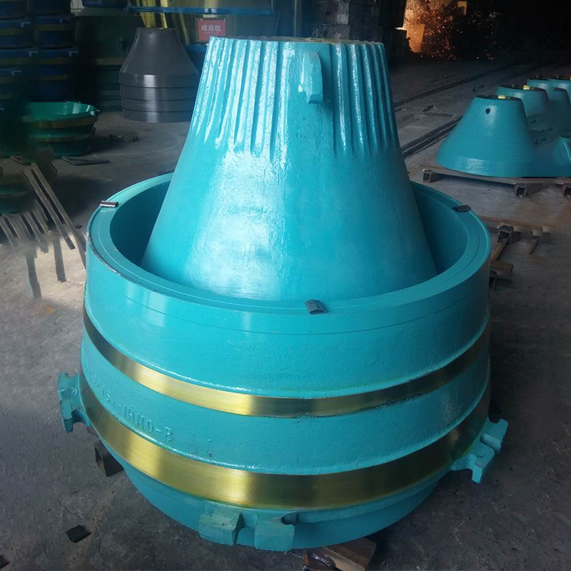 Sandvik CH440 \/ CH430 \/ Metso GP300S Bát lót và lớp phủ Mn18cr2 với các bộ phận của Molly, Barmac 9100SE VSI đến Fujerah Quarry, UAE.