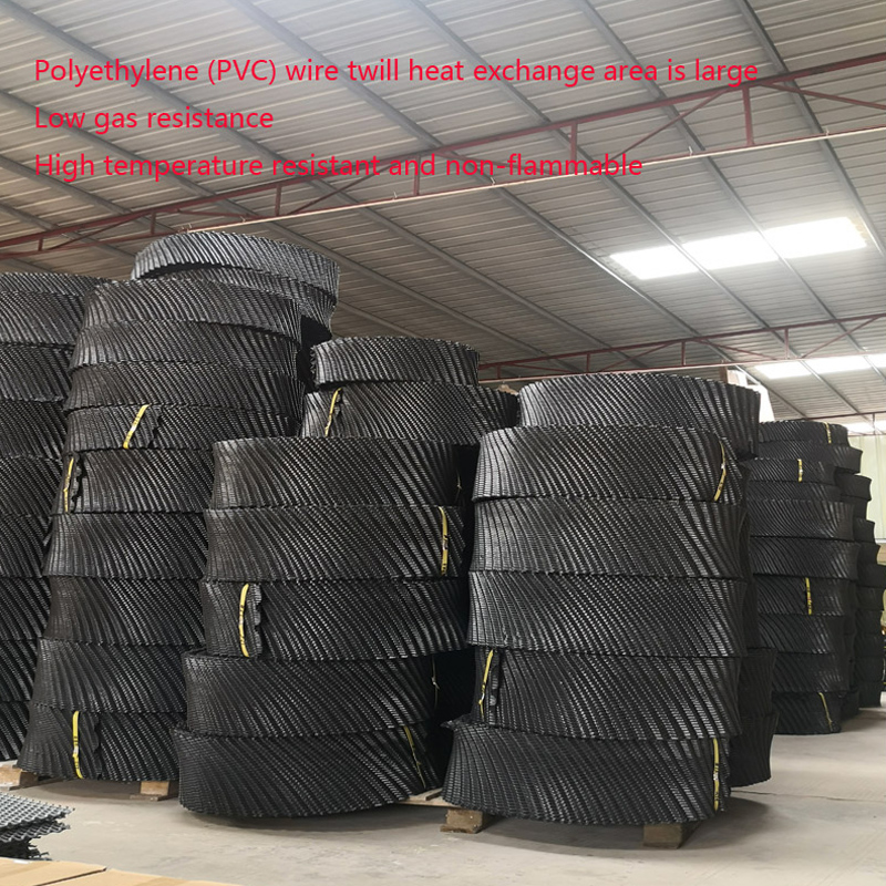 Máy làm mát vòng quay ngược dòng chảy ngang tòa tháp lạnh vuông