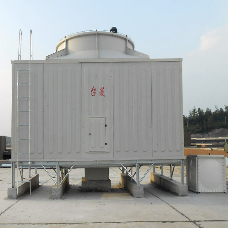 Cung cấp tháp nước lạnh cho các lò làm mát ngang vuông chuyên môn cho các nhà máy hóa chất