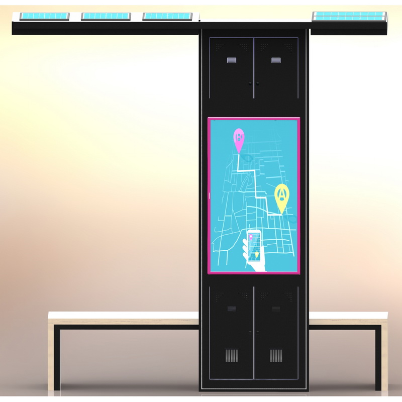 Kích thước lớn Băng ghế quảng cáo đa chức năng chất lượng cao để bán