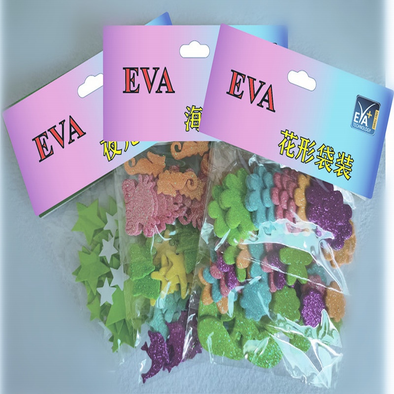 Nhãn Foom Hình Glitter Fom