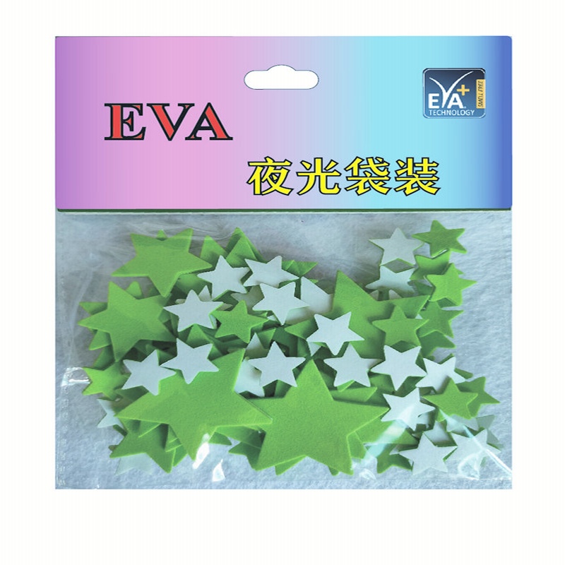 Hình dán Foam Glitter Foam thư