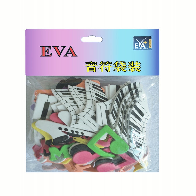 Hình dán Foam Glitter Foam thư