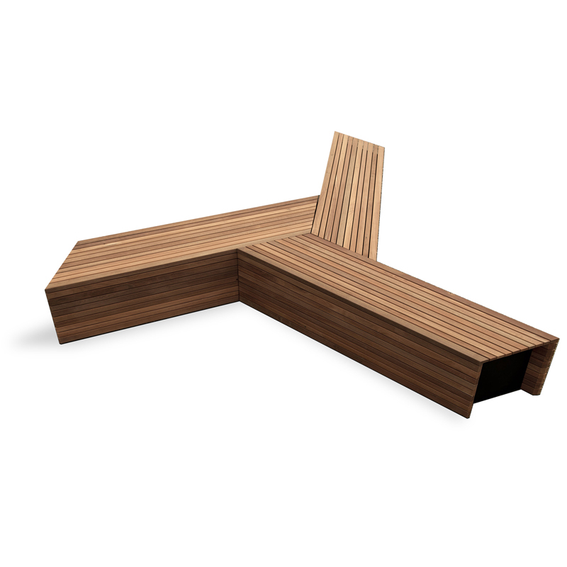 Dự án băng ghế dự bị công viên năng lượng mặt trời đa chức năng sạc pin USB