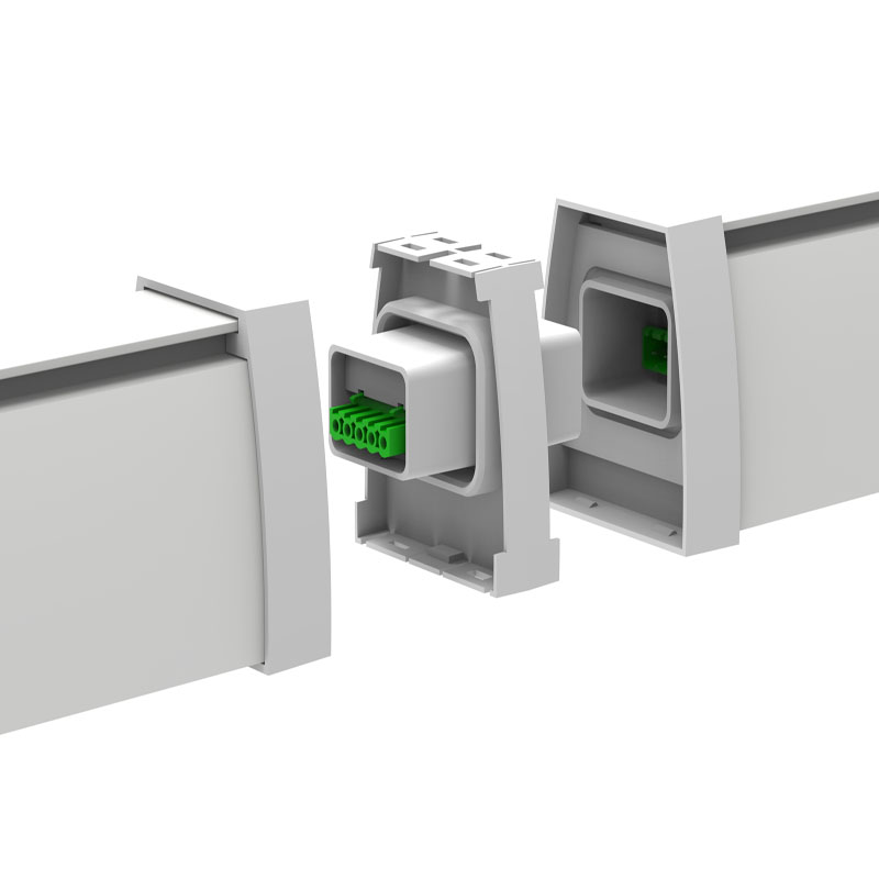 DALI Dimizable Professional Nhà máy Trung Quốc Bán buôn IP65 Đèn chiếu sáng tuyến tính LED chống thấm Tri-Proof Liên kết cho Dự án