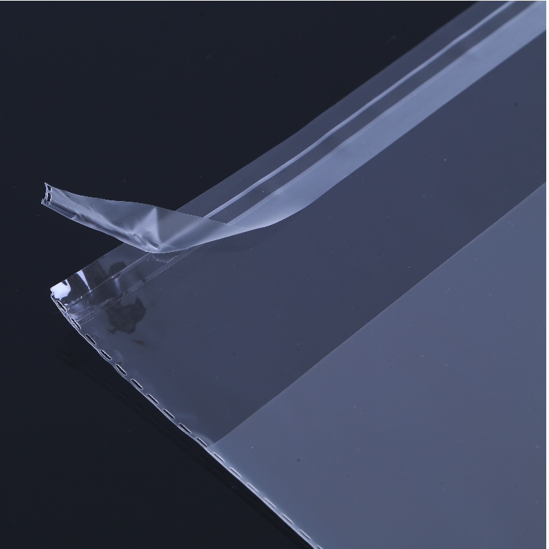 In đầy màu sắc tự dính Con dấu túi nhựa OPP với tiêu đề