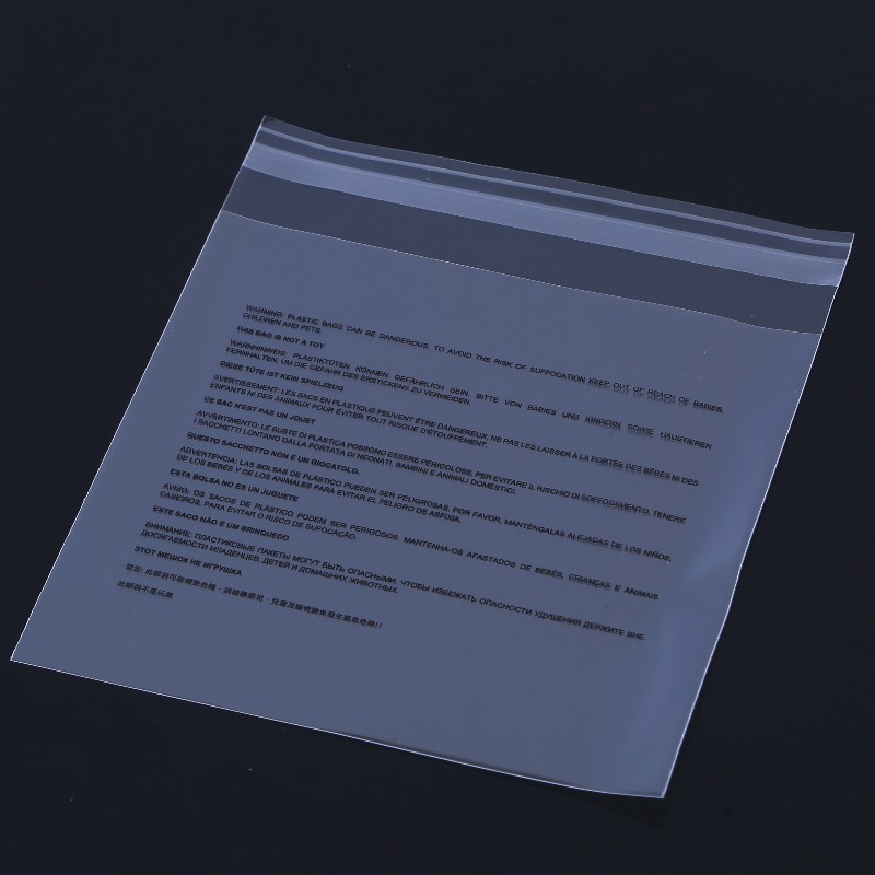 Opp niêm phong tự dính niêm phong túi, quần áo, túi xách, sử dụng nhà máy