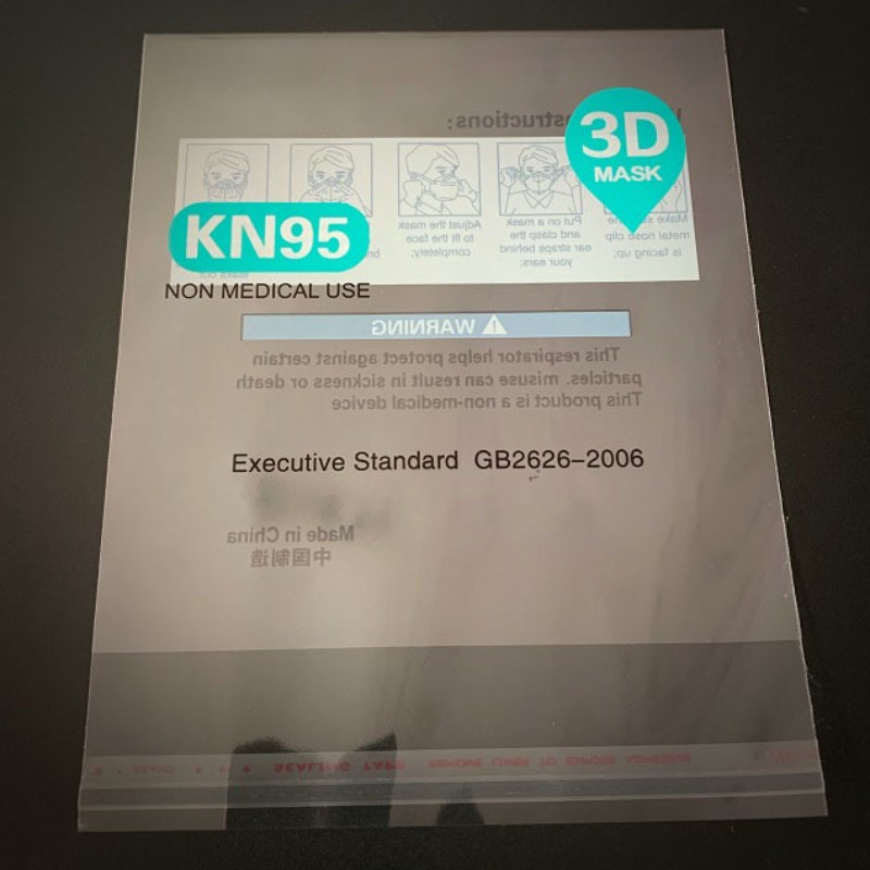 Có thể in và thay đổi túi đựng mặt nạ