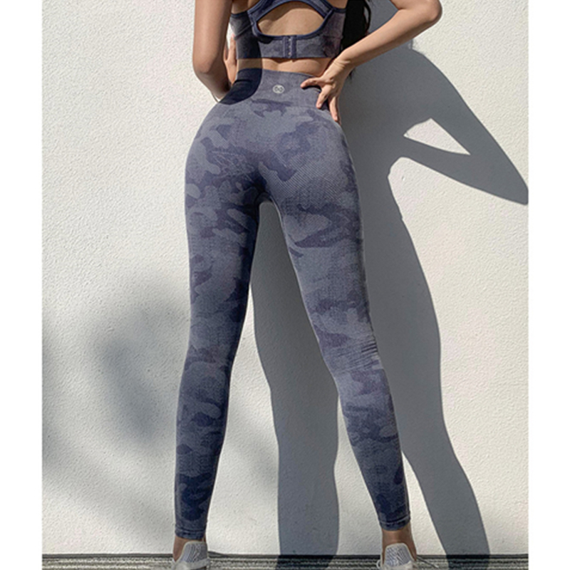 Quần thể dục cạp cao nữ co giãn ôm sát cơ thể bằng quần yoga chạy nhanh khô với