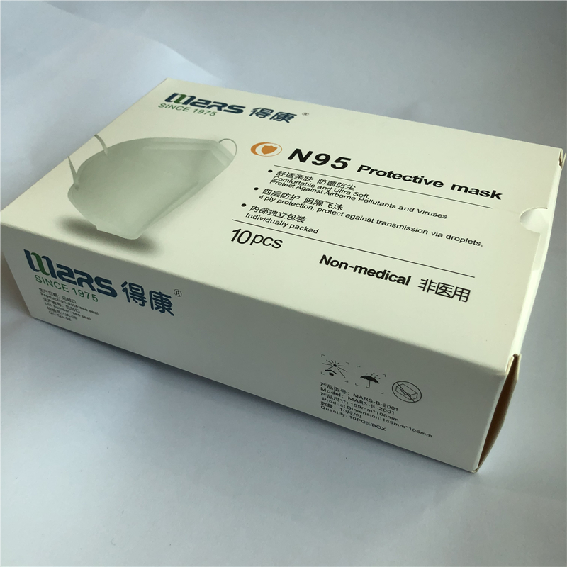 N95 Mặt nạ bảo vệ Bảo vệ chống lại các chất ô nhiễm trong không khí