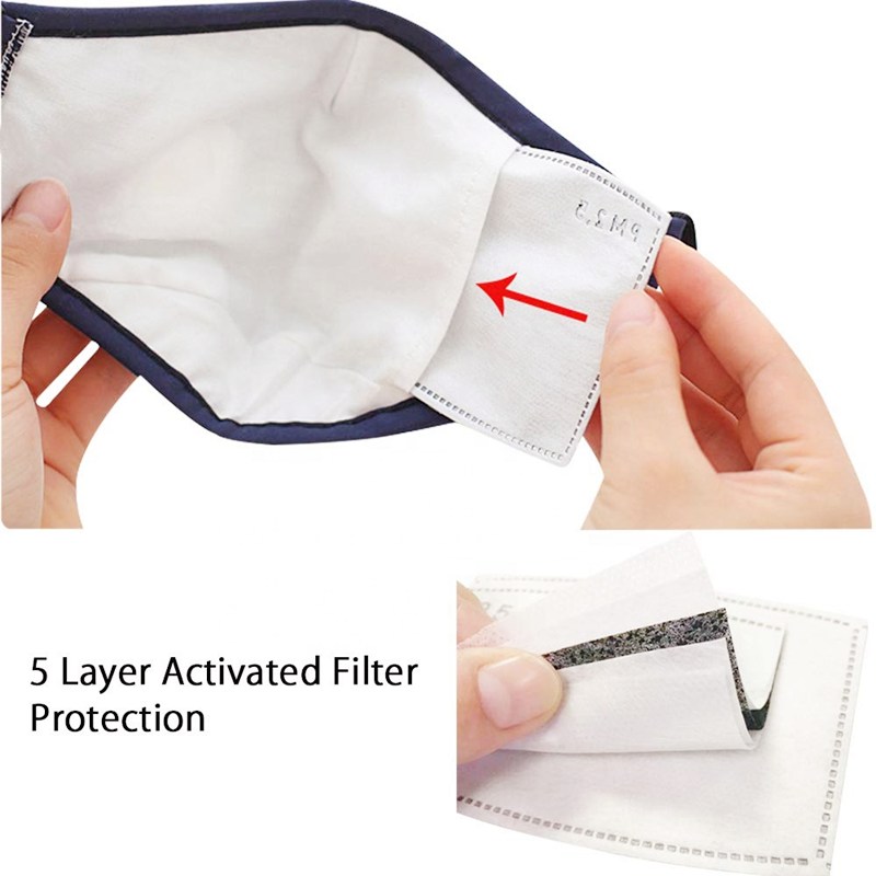 Thời trang Mặt nạ in Polyester Mặt nạ tái sử dụng Máy che miệng Máy có thể giặt mặt nạ vải