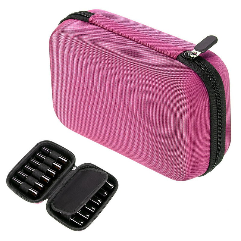 12 lưới tinh dầu túi tinh dầu chai lưu trữ túi dây kéo di động tinh dầu đóng gói hộp lưu trữ hộp