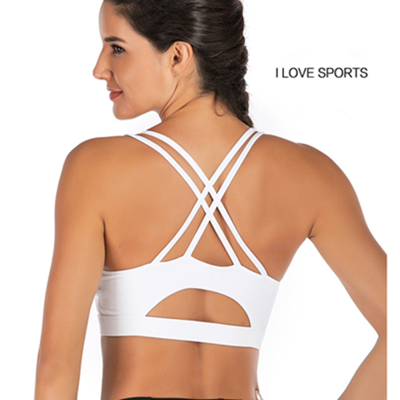 2020 áo ngực thể thao mới chống sốc áo ngực thể thao phù hợp với phong cách yoga