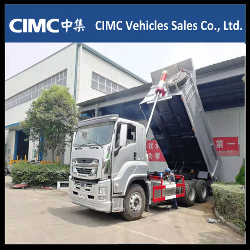 Xe tải tự đổ hạng nặng Isuzu Giga 6X4 380HP