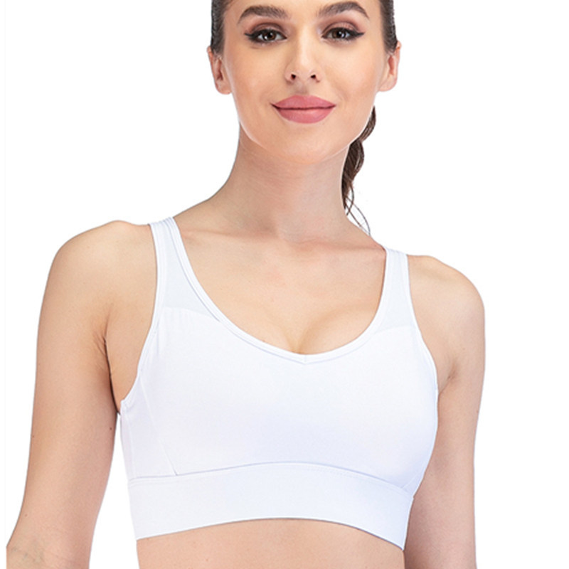 Áo ngực thể thao có thể điều chỉnh lại nút Chạy đồ lót giải nén chống địa chấn