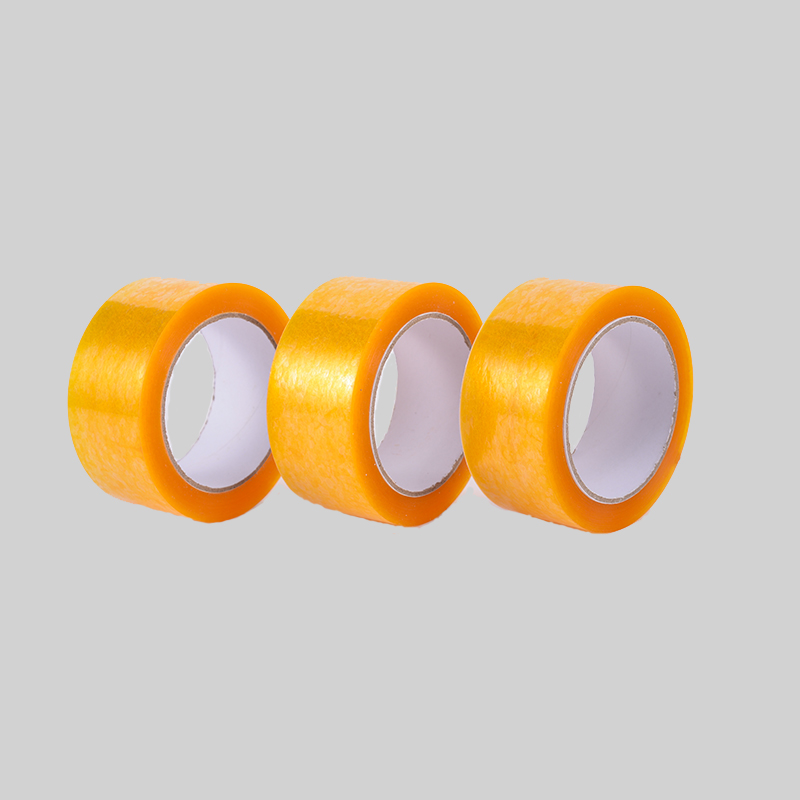 Bopp đóng gói băng keo màu vàng trong suốt độ nhớt cao