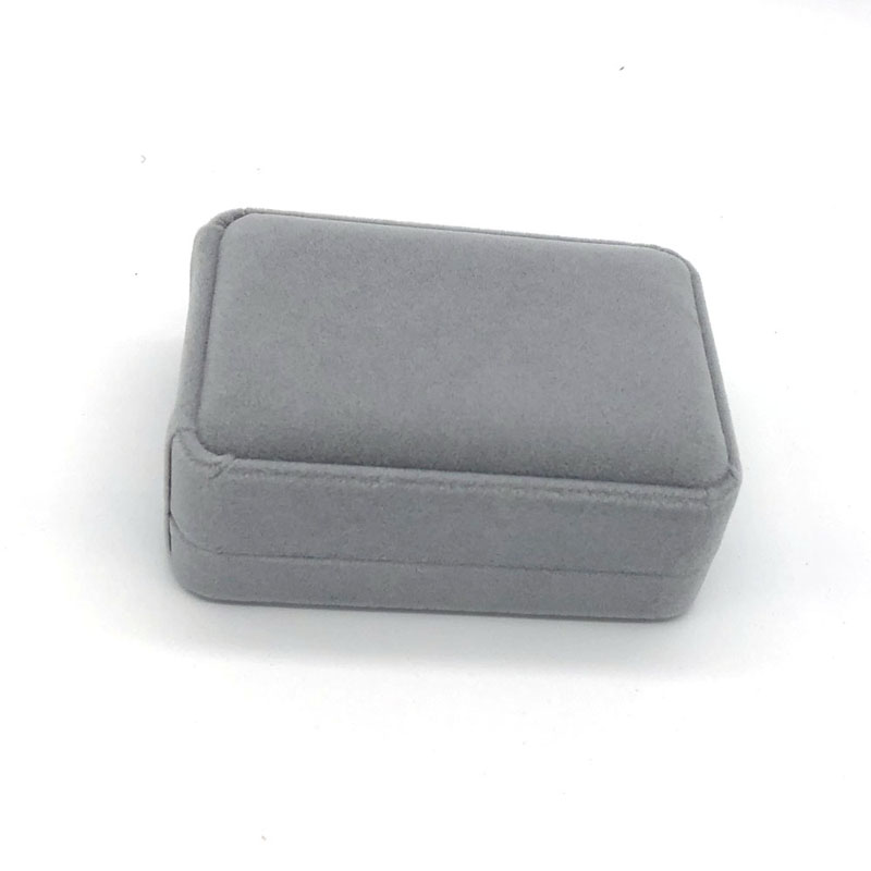 Trang sức Cufflink tùy chỉnh Hộp nhung màu xám