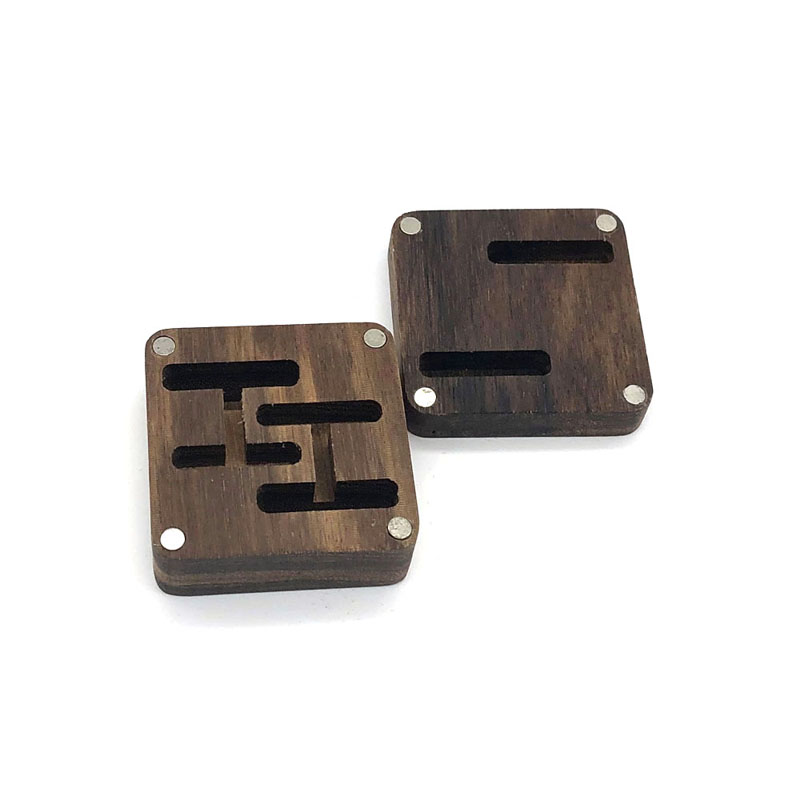 Hộp gỗ trang sức Cufflink tùy chỉnh