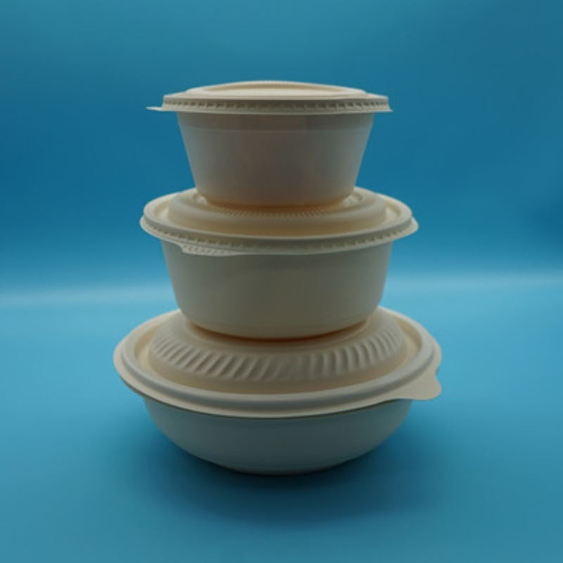 nhà hàng lấy ra nhanh chóng phân hủy sinh học ngăn nóng dùng một lần sinh thái thân thiện với lò vi sóng lưu trữ thực phẩm kín