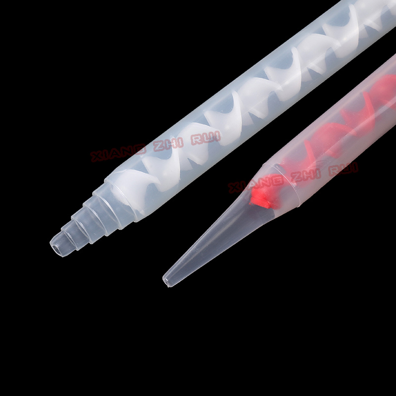 Máy trộn tĩnh nhựa MC05-24 Vòi trộn đôi Epoxies Chuông miệng