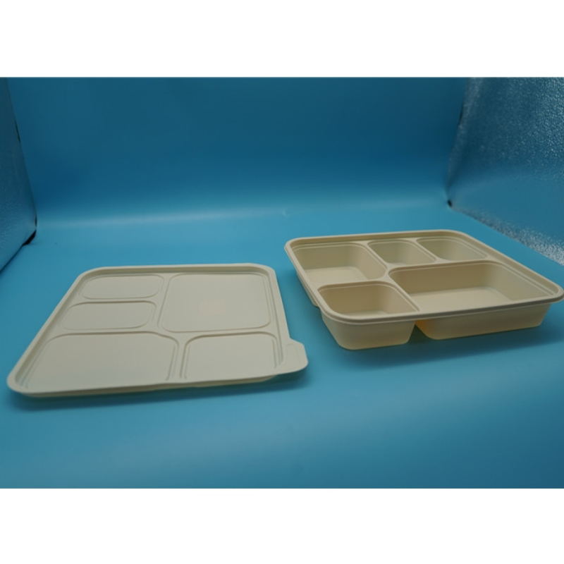 ngăn kín microwavable ngăn chứa takeaway phân hủy thực phẩm đóng gói thực phẩm lưu trữ thực phẩm container thực phẩm dùng một lần