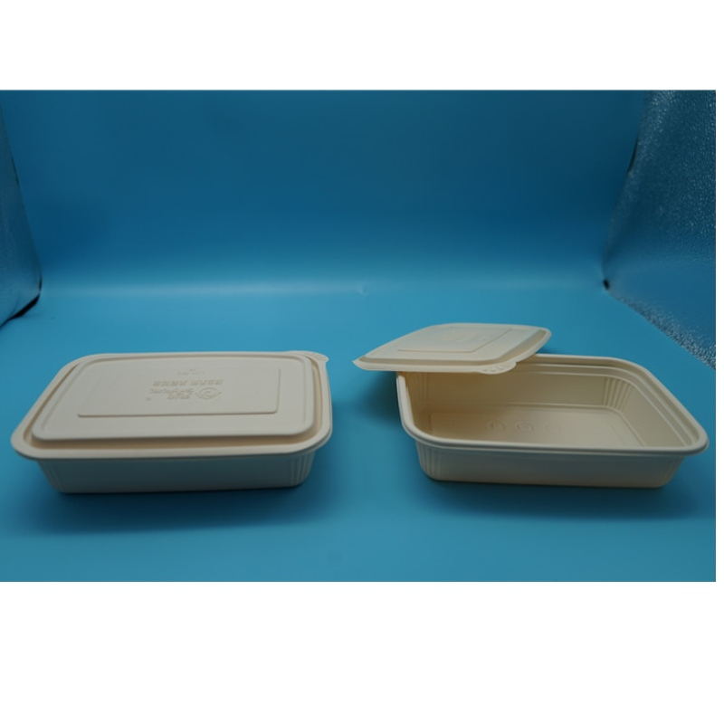 dùng một lần ngăn kín microwavable ngăn lạnh tủ lạnh takeaway phân hủy thực phẩm ngô tinh bột thực phẩm