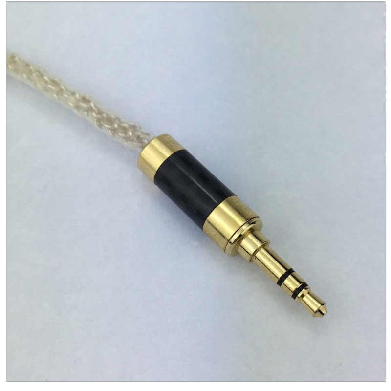 Cáp âm thanh xe hơi stereo 8 sợi cáp nối từ khuỷu tay nam sang nữ kết nối DIY